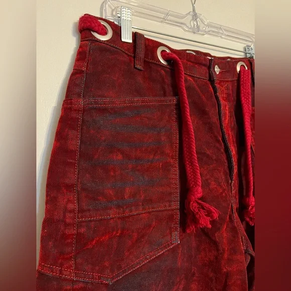 We The Free Red Velvet Joggers - Picture 3 of 12